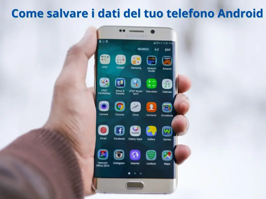 Come salvare i dati e fare il backup del telefono con Android