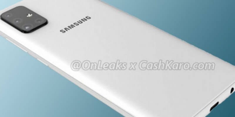 Samsung Galaxy A71 si mostra in nuovi concept