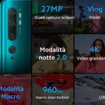 Xiaomi Mi Note 10 e Redmi Note 8T ufficiali: specifiche e prezzi
